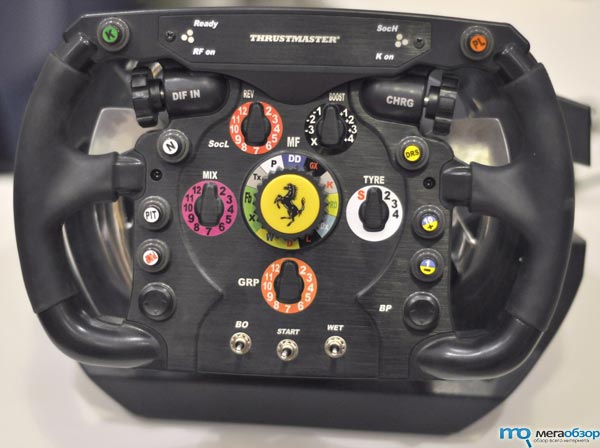 Обзор и тесты игрового руля Thrustmaster Ferrari F1: оседлай «Феррари» width=