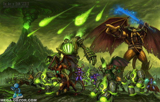 Клипарт Warcraft в работах Дэн Скотта. Часть 4 width=
