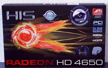 HIS HD 4650 iSilence 512 MB GDDR3 width=