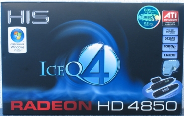 HIS HD 4850 IceQ4 TurboX 512 MB