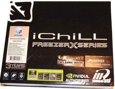 Inno3D GeForce GTS 250 iChiLL FreezerX width=