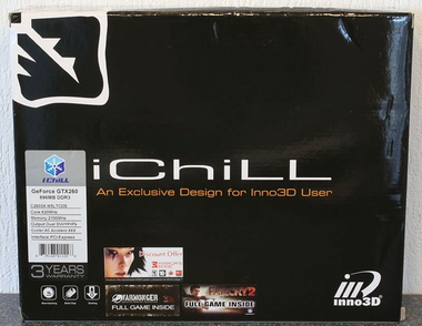 Inno3D iChill GTX 260 216 SP 896 MB width=