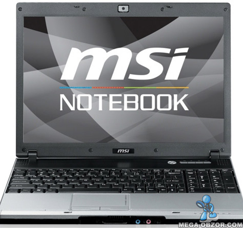 Новая модель ноутбука MSI VR603 width=