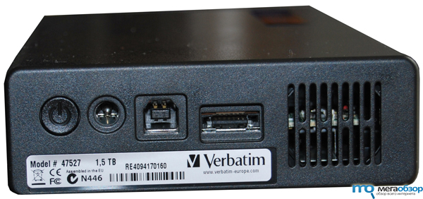 Verbatim External Hard Drive eSATA/USB Combo 1.5 Tb width=