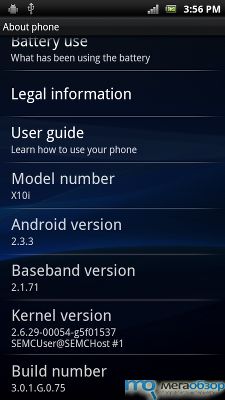 Android 2.3.3 для Sony Ericsson Xperia X10 уже надавил на газ width=