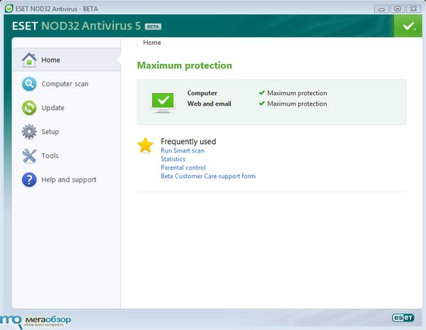 ESET Smart Security 5 и NOD32 Antivirus 5 width=