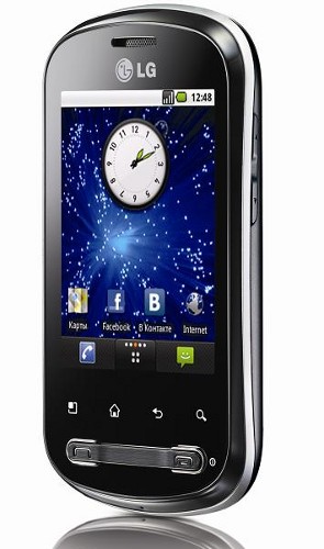 Дешевый смартфон LG Optimus Me на Android в России width=