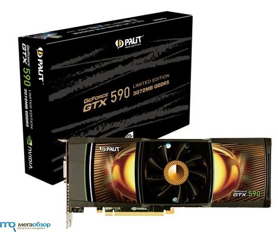 Palit GeForce GTX 590 Limited Edition предложен по цене $780 width=