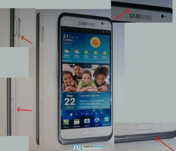 Samsung Galaxy S III width=