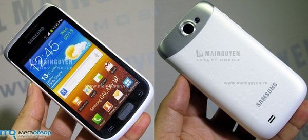 Смартфон Samsung Galaxy W скоро в белом корпусе width=