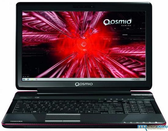 Toshiba Qosmio F750 - первый в России 3D ноутбук без очков width=