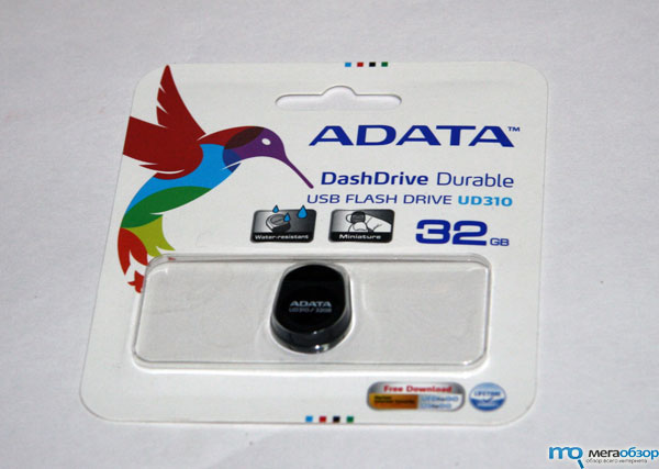 Тесты и обзор ADATA UD310 32GB. Миниатюрный USB бриллиант width=