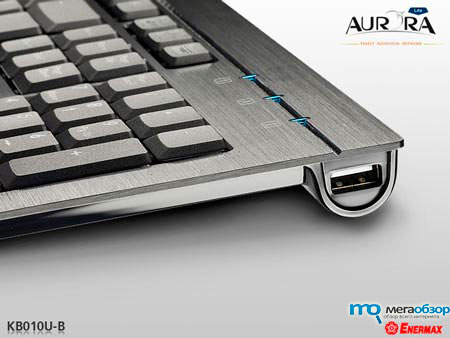 Enermax анонсирует беспроводную версию клавиатуры Aurora Lite width=
