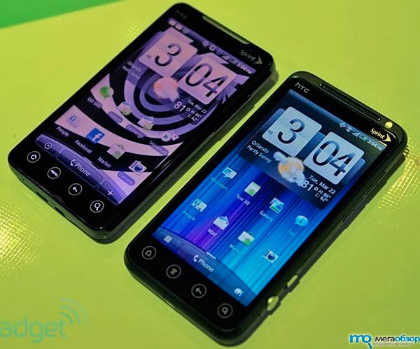 HTC EVO 3D впервые на видео и фотографиях width=