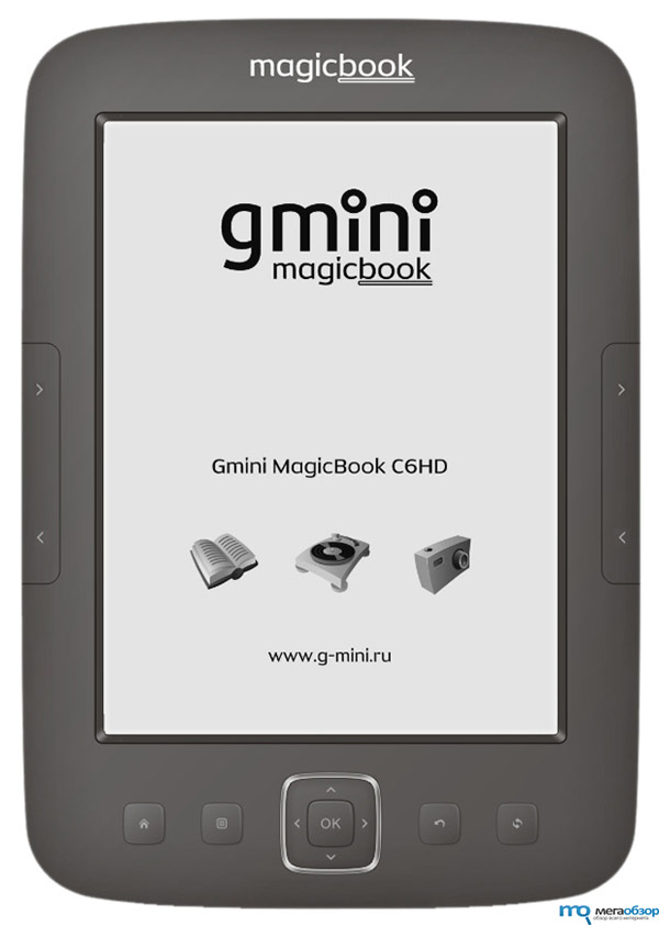 Gmini MagicBook C6HD ридер с экраном E-Ink HD Pearl width=