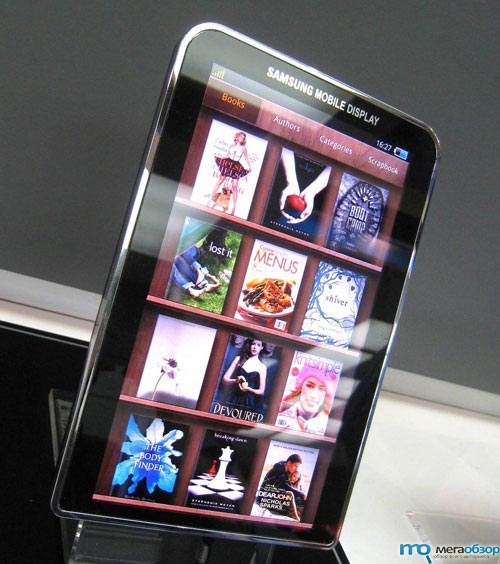 Первая фотография нового планшета Samsung Galaxy Tab 7.7 width=