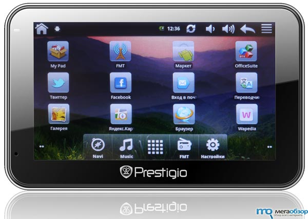 Prestigio GV5500 Smart Android функциональный автонавигатор width=