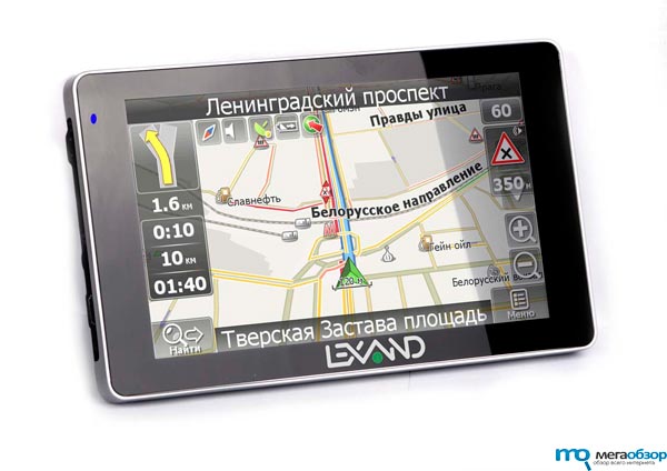 Lexand SM-537: GPS-навигатор Bluetooth и FM-трансмиттером width=