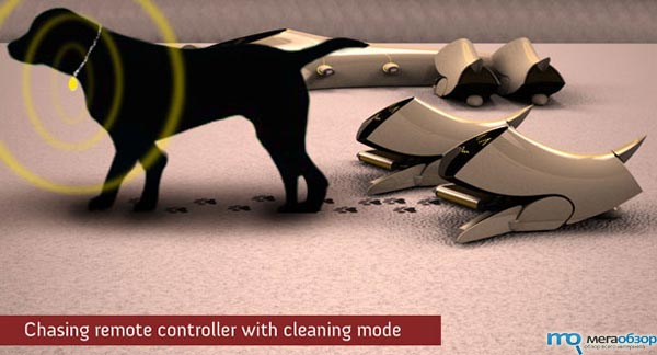 Puppy Robotic роботизированный пылесос для любителей собак и кошек width=