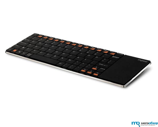 RAPOO E2700 сверхтонкая беспроводная клавиатура с тачпадом width=
