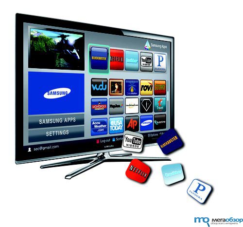 Samsung Smart TV в рамках презентации Yota Play width=