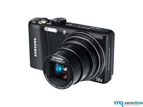 Samsung WB75 компактная фотокамера с широкоугольным объективом width=