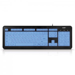 SVEN KB-C7300EL классическая клавиатура с подсветкой