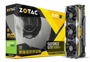 Разогнанная карта Zotac GeForce GTX 1080 Ti AMP Extreme Core Edition