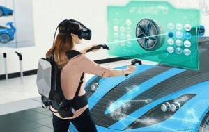 HP Z VR Backpack можно носить на спине