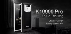Компания OUKITEL начнет продавать свой новый смартфон K10000 MAX. 