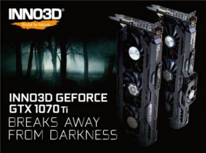 Новая серия видеокарт INNO3D GeForce GTX 1070 Ti