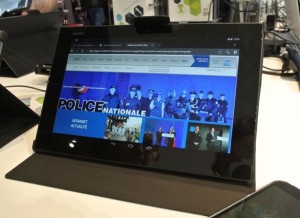 Sony Xperia для полиции Франции