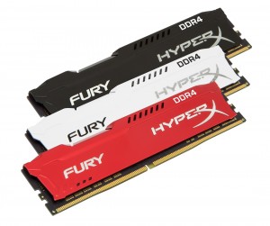 ​​HyperX ​​пополнит линейки FURY DDR4 и Impact DDR4