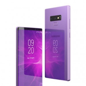 Samsung Galaxy Note 9 выйдет в фиолетовой и коричневой расцветках