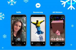 Facebook Messenger получает новый режим селфи и стикеры AR