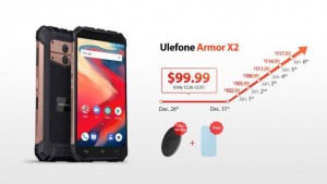Защищенный смартфон Ulefone Armor X2 получил модуль NFC