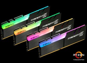 Комплект оперативной памяти G.SKILL Trident Z RGB на 32 ГБ для платформы AMD X399