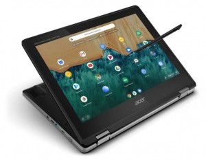 Представлен ноутбук-трансформер Acer Chromebook Spin 512