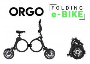 Электровелосипед ORGO помещается в рюкзак