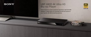 Проигрыватель Sony 4K UHD Blu-ray Player