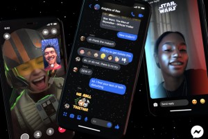 Facebook Messenger получает тему «Звездных войн» с эффектами AR