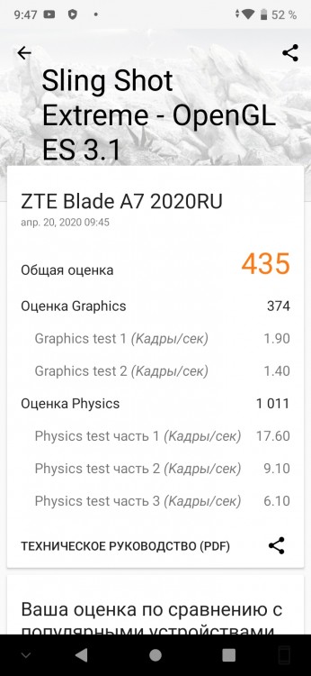 ZTE Blade A7 (2020)