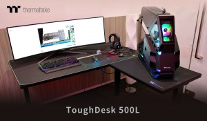 Thermaltake анонсировала игровой стол ToughDesk 500L RGB Gaming