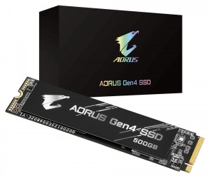 Gigabyte представила SSD-накопители без радиатора Aorus NVMe Gen4