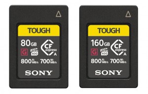 Sony представила карты памяти CFexpress Type A