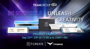 TEAMGROUP представит новый бренд T-CREATE в онлайн формате