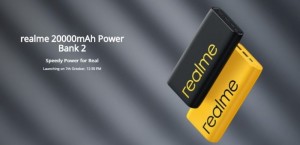 Компания Realme 7 октября анонсирует Power Bank 20000 mAh