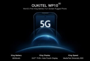 OUKITEL WP10 получит поддержку 5G