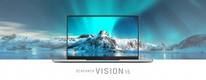 Schenker представила ноутбук премиум-класса Vision 15 с процессором Tiger Lake