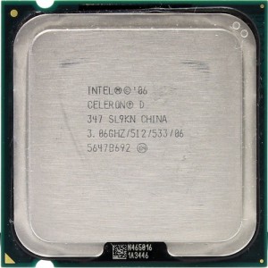 Процессор 2006 года Intel Celeron D 347 разогнан до частоты 8,36 ГГц